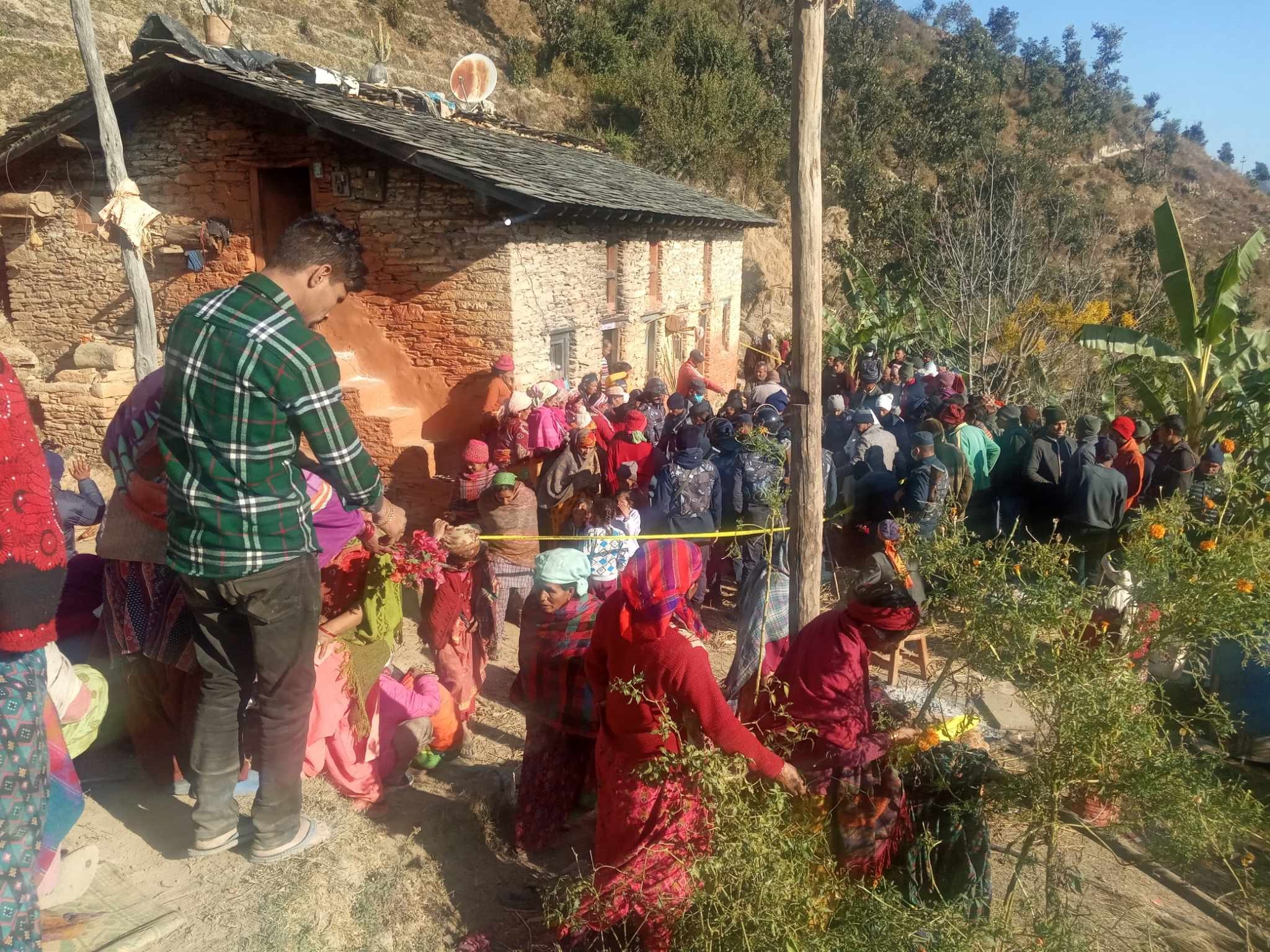 महिलाको हत्या भएपछि बैतडीको बिजुल गाउँ शोकमा डुब्यो 